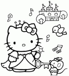 Hello Kitty pricipessa