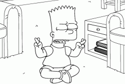 Bart medita