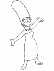Marge allarga le braccia