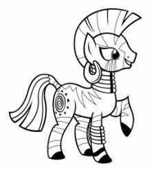 Zecora amica di Twilight Sparkle ed Apple Bloom