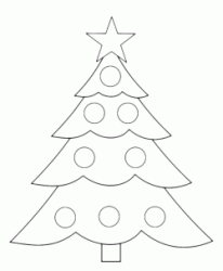 Albero di Natale semplice