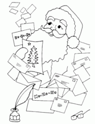 Babbo Natale e le lettere dei bambini