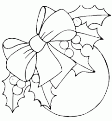 Disegni Di Natale Vischio.Disegni Di Natale Da Colorare