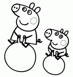 Disegni Di Peppa Pig Da Colorare