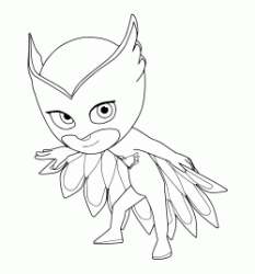 Disegni Di Pj Masks Super Pigiamini Da Colorare