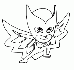 Disegni Di Pj Masks Super Pigiamini Da Colorare