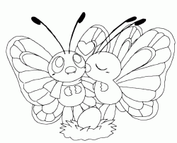 Butterfree innamorato