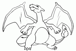 Charizard con le ali aperte - 6 - Fuoco