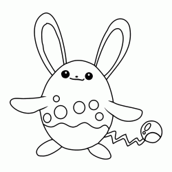 Azumarill Pokemon di seconda generazione - 184