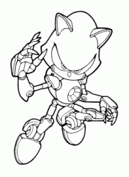 Metal Sonic il robot malvagio nemico di Sonic