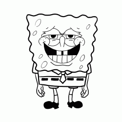 SpongeBob con le gote gonfie