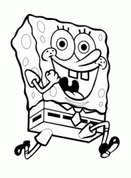 SpongeBob corre veloce