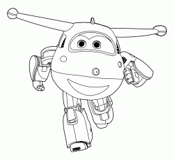 Jett il giovane e veloce aereo dei Super Wings