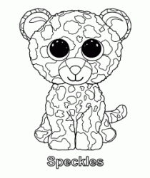 Speckles il leopardo ti guarda con i suoi occhi furbetti