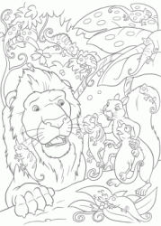 Uno Zoo In Fuga Da Colorare