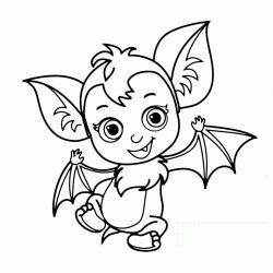 Vampirina trasformata in un piccolo pipistrello