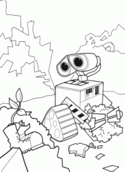 Wall-E trova la piantina