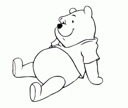 Winnie the Pooh si riposa